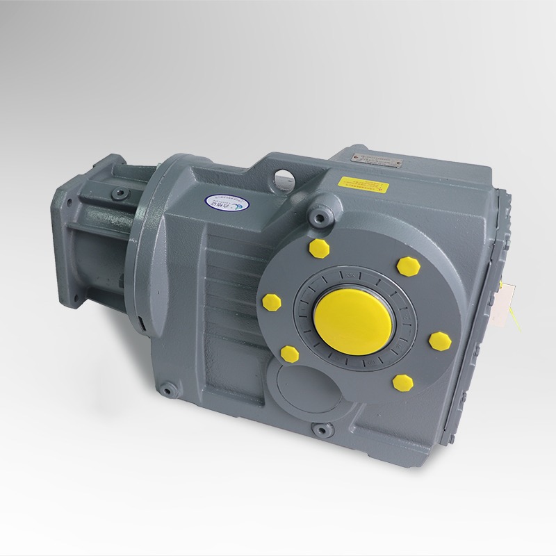 JKAT87/97/107 サーボ - 精密ハード歯 - 表面スパイラルベベルギア減速機、シャフト付き - 回転防止アーム付き